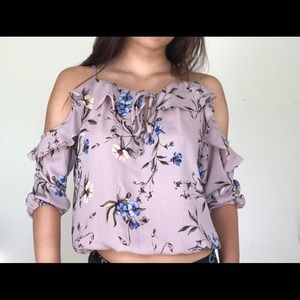 Off-the -shoulder top